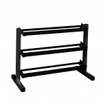 Body Solid Best Fitness BFDR10B 3-Tier Horizontal Dumbbell Rack
